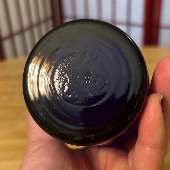 Single Libbey Cobalt Blue 5 3/4 High Ball Glass - Picture 4 of 5